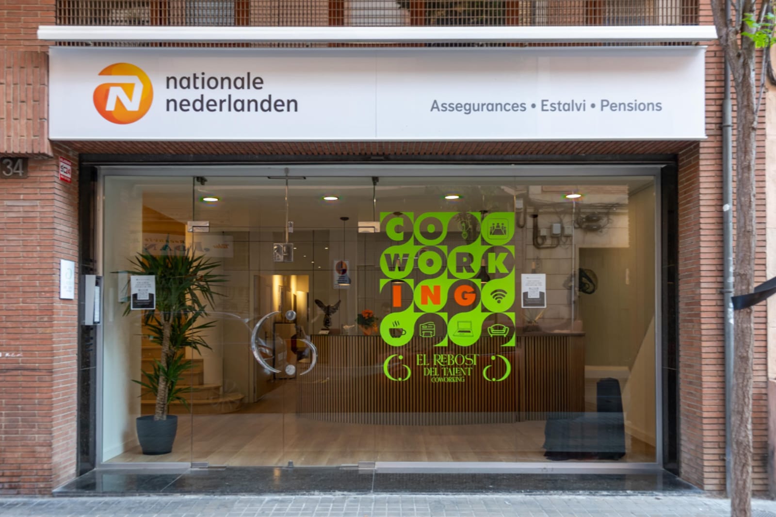 Interior coworking Lleida